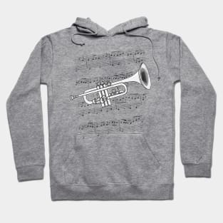 Trumpet Player Trumpeter Brass Musician Hoodie